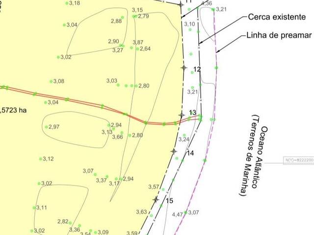 #646 - Área para Venda em Belmonte - BA