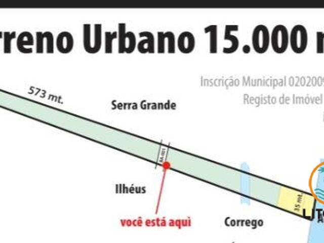 #791 - Área para Venda em Uruçuca - BA
